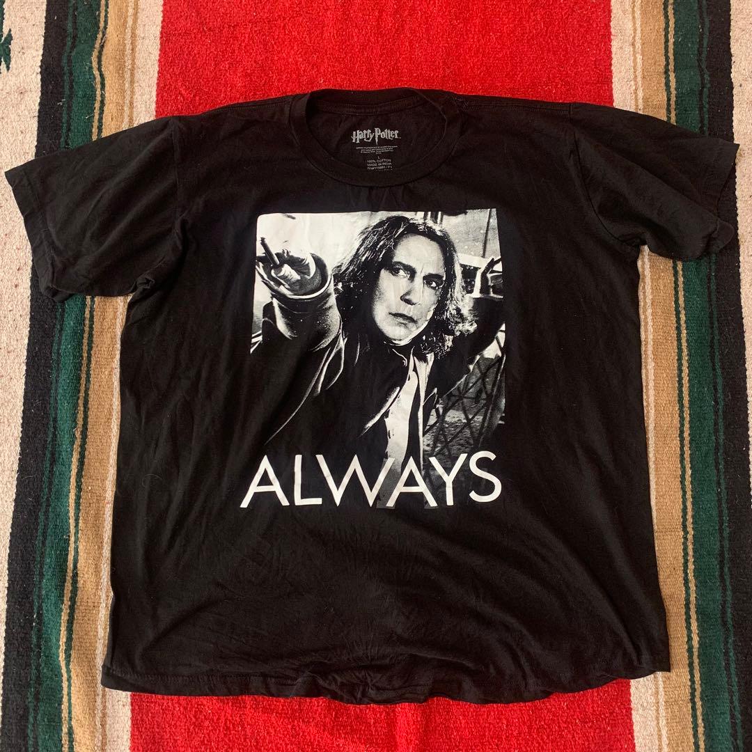 早い者勝ちLサイズ ハリーポッター harry potter Tシャツ スネイプ