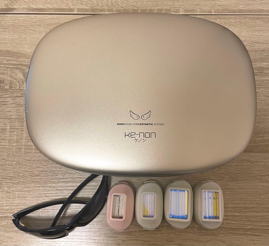ケノン7.1 カートリッジ4つ付き脱毛器ケノン VER7.1 カートリッジ4個