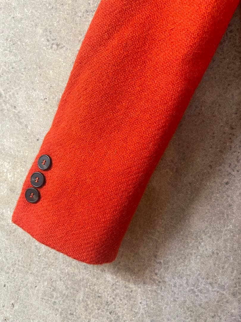 極美品✨】ウィークエンド ハリスツイード ダブルブレストミディコート