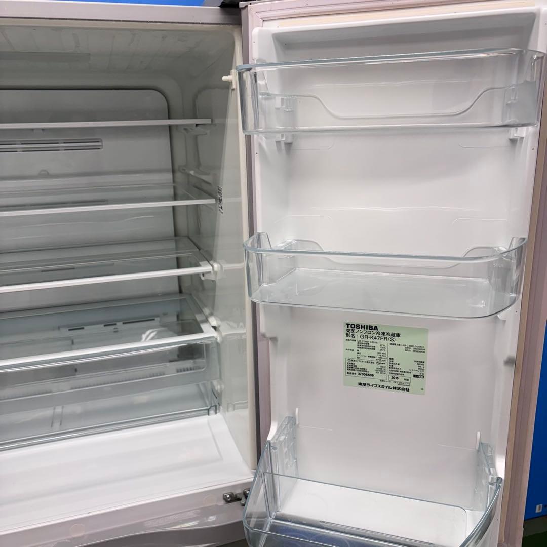 634 ファミリー向け 大型冷蔵庫 6ドア 観音開き フレンチドア 400L強