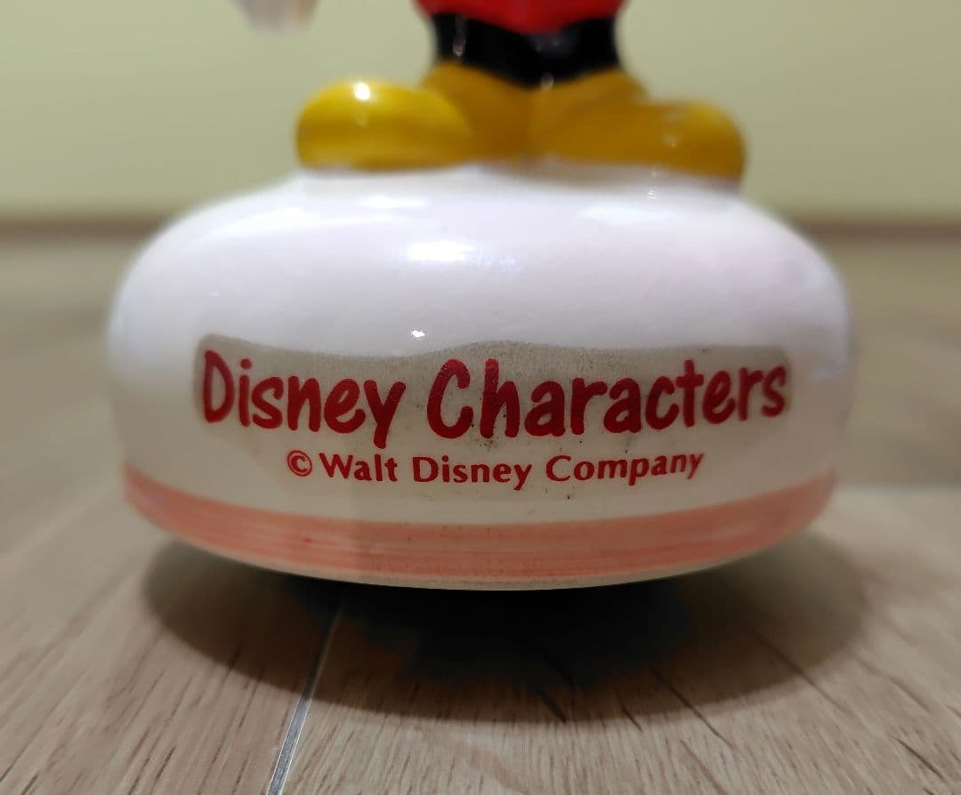 昭和レトロ ディズニーランド ミッキーマウスオルゴール - メルカリ