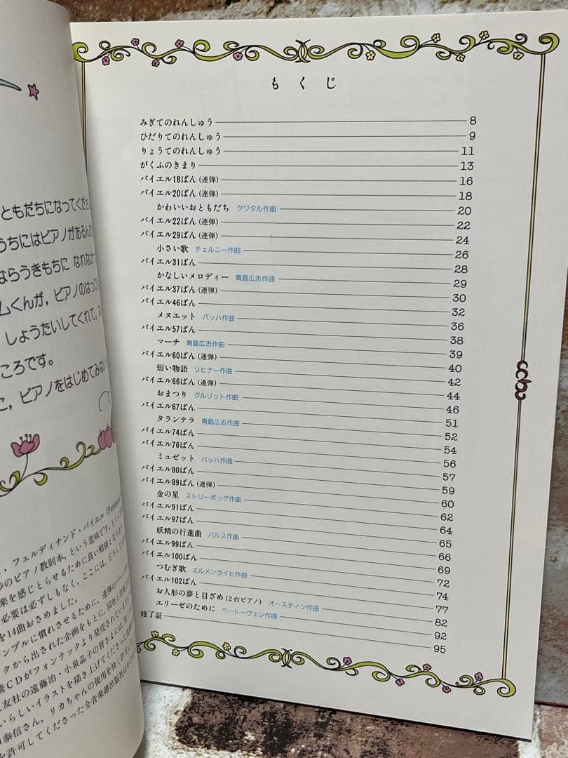 リカちゃんピアノえほん & リカちゃんのバイエル 2冊セット 希少