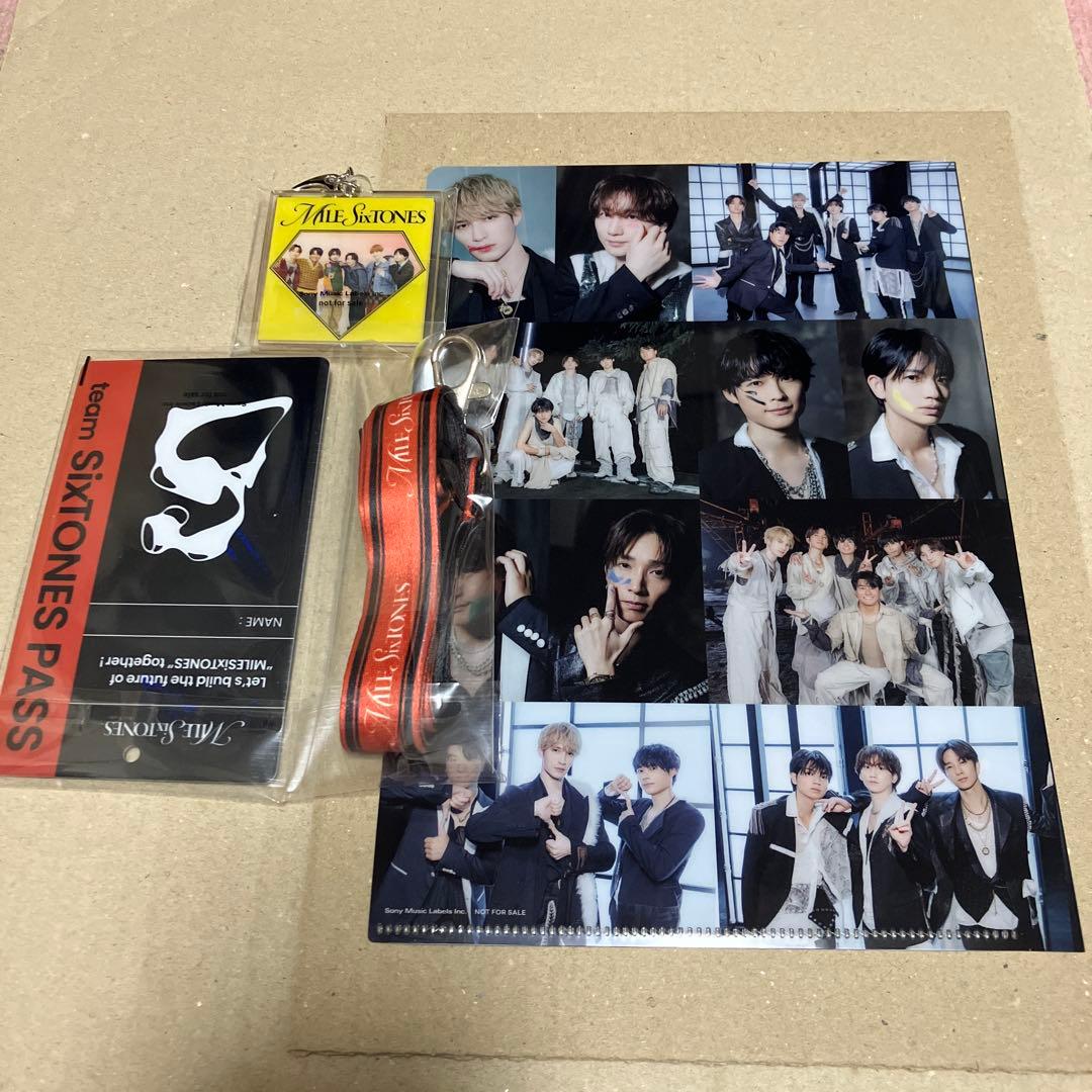 SixTONES MILESixTONES 特典 3点セット - メルカリ
