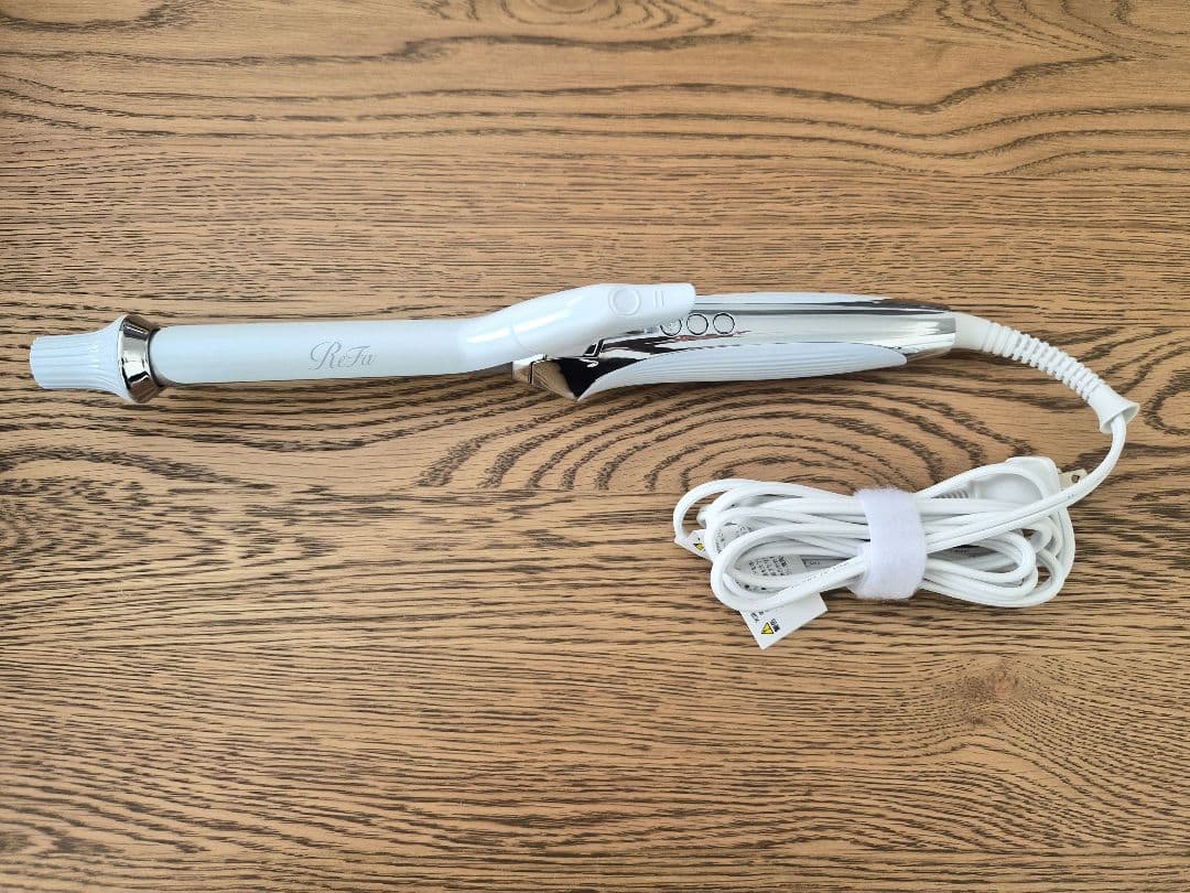 ReFa CURL IRON PRO 19mm ホワイト 別売ケースとオイル付き - メルカリ