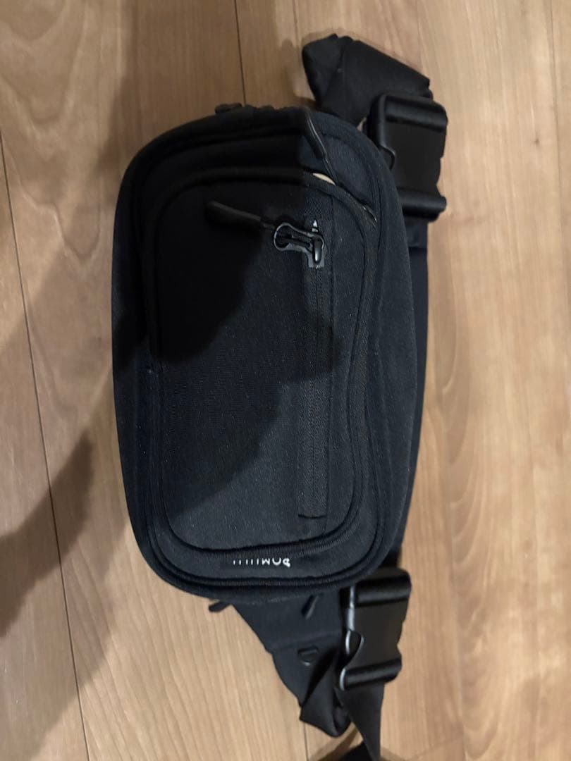 POMULU ポムル 2WAYヒップシートバッグ ブラック　抱っこ紐ショルダー ポムル(POMULU)ヒップシートショルダーバッグ【カジュアルブラック】6