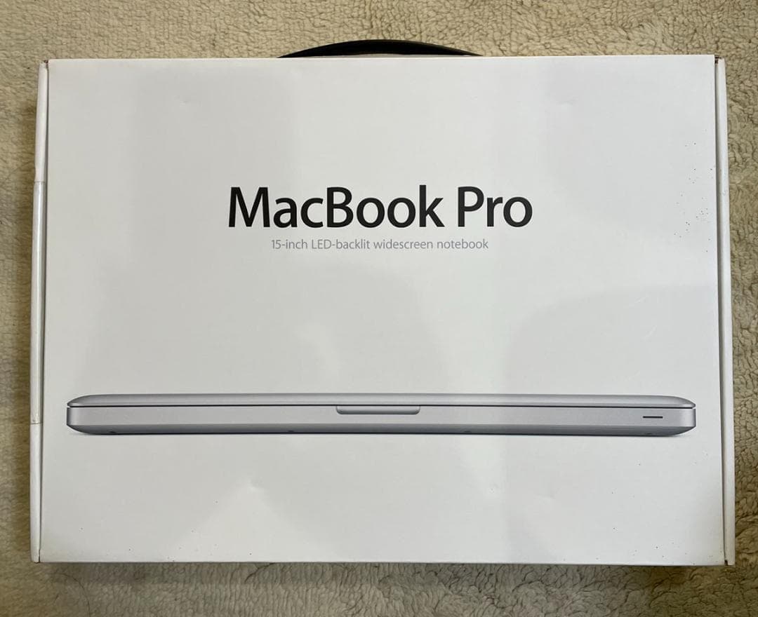 ジャンク】MacBook Pro 15インチ 2010 Core i7 4GB