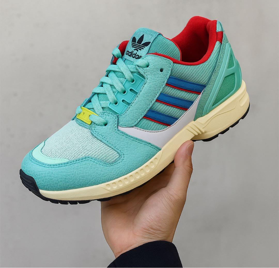 adidas ZX 8000 ミントグリーン/レッド