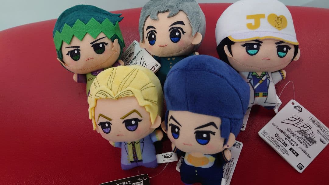 ジョジョの奇妙な冒険 ダイヤモンドは砕けない ちびぐるみ 全5種