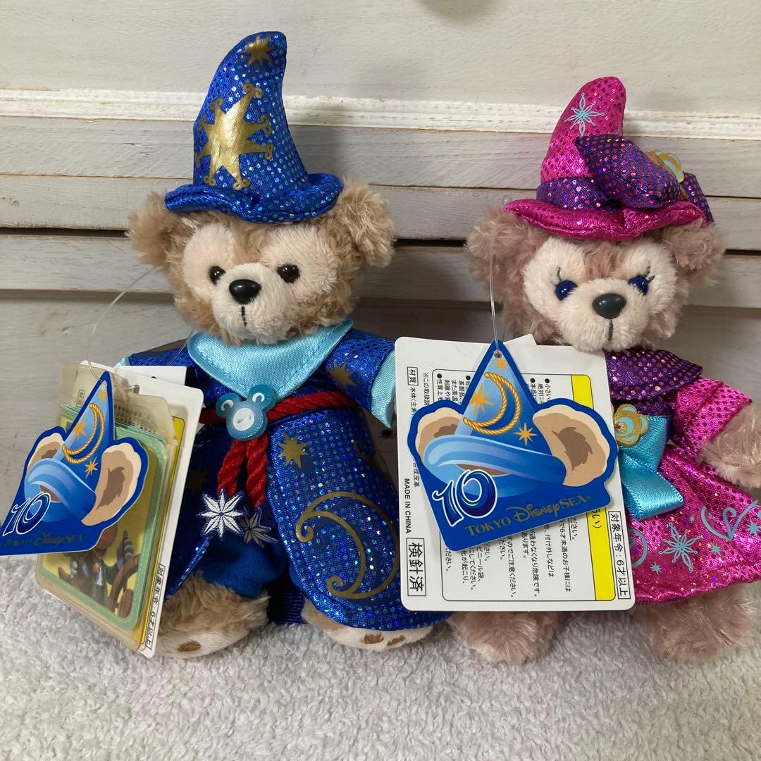 ⭐️新品タグ付⭐️ダッフィー & シェリーメイ 魔法使いコスチューム