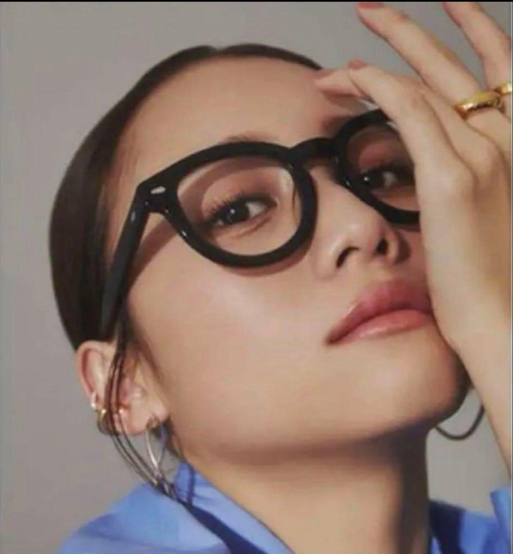 Zoff ゾフ 伊原葵 AOI IHARA ブラック メガネ - メルカリ