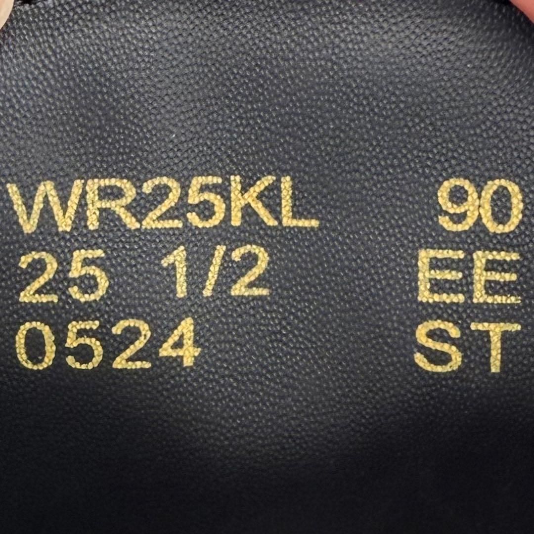 アシックスランウォーク ストレートチップ 25.5cm 黒 外羽根 革靴②