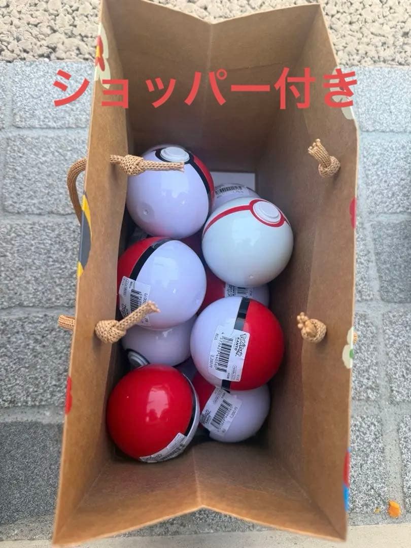 【新品未開封】ポケパークカントー　ピンバッチ未開封10個+プレミアボール ポケパークカントー ピンバッジ 未開封10個 プレミアボール付き 紙袋