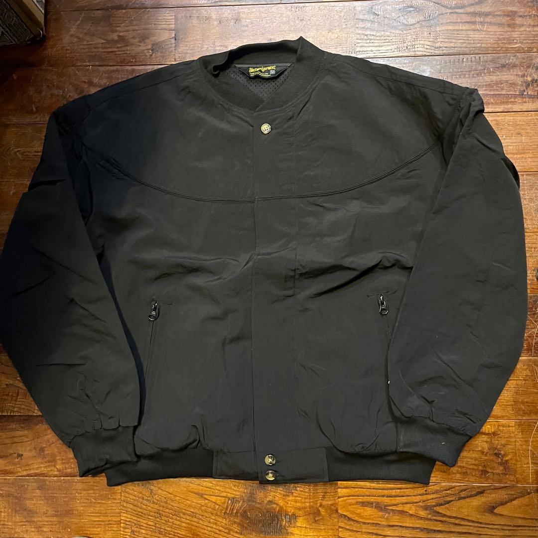 やっちゃん　BLUCO/ブルコ　ナイロンダービージャケット　ブラック　M 全4色【BLUCO/ブルコ】2024SS「Nylon Derby Jacket/ナイロンダービー