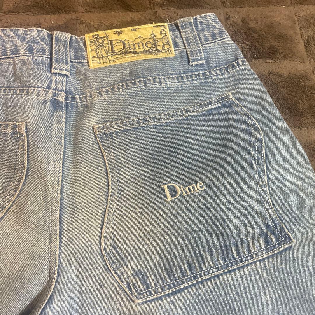 Dime デニムパンツ Dime RELAXED DENIM PANTS / BLUE WASHED (ダイム デニムパンツ