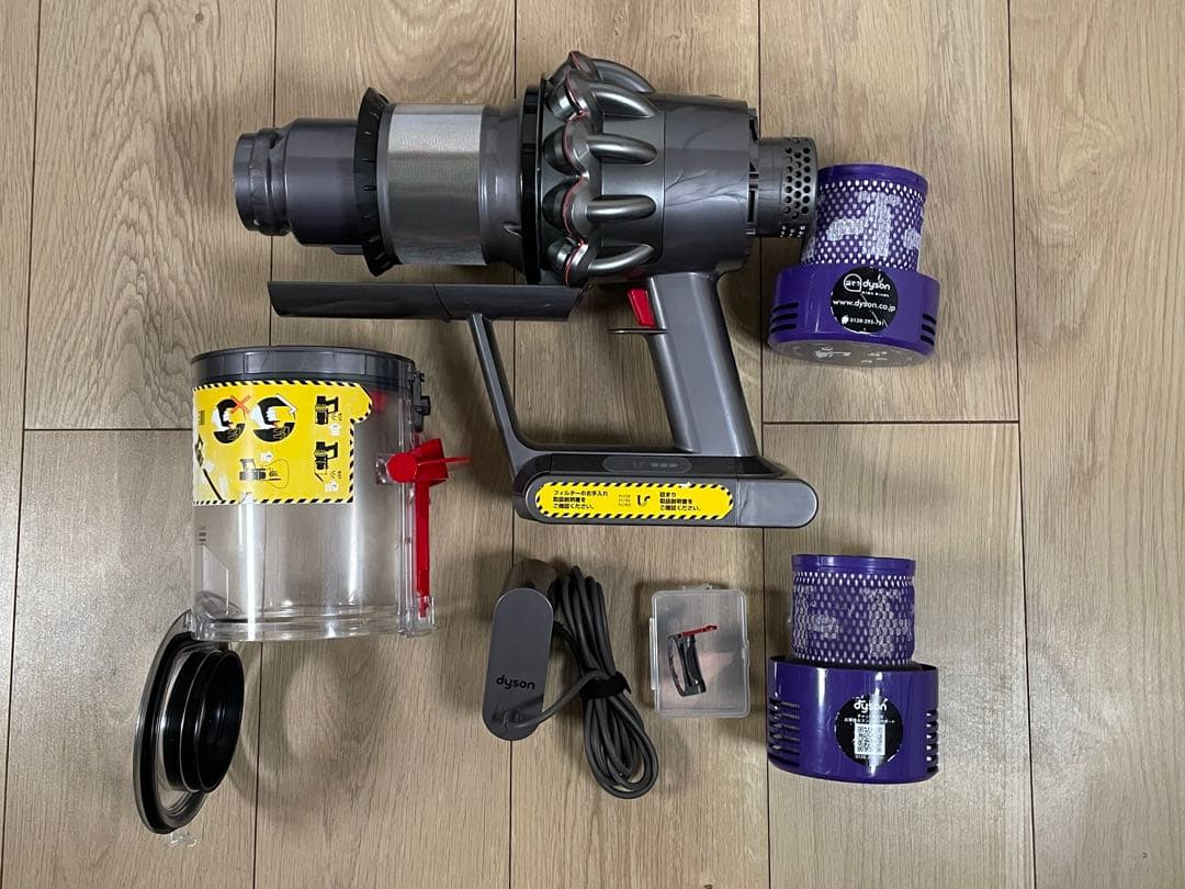 ダイソン⑨SV12V10 純正パイプ 2ヘッドから選択 補強トリガー フル