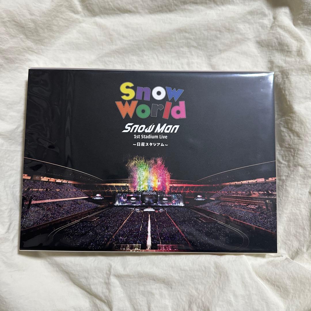 アイドル Man 1st Stadium Live World 2DVD ファンクラブ会員限定盤(DVD)】 Snow Man 1st Stadium Live World