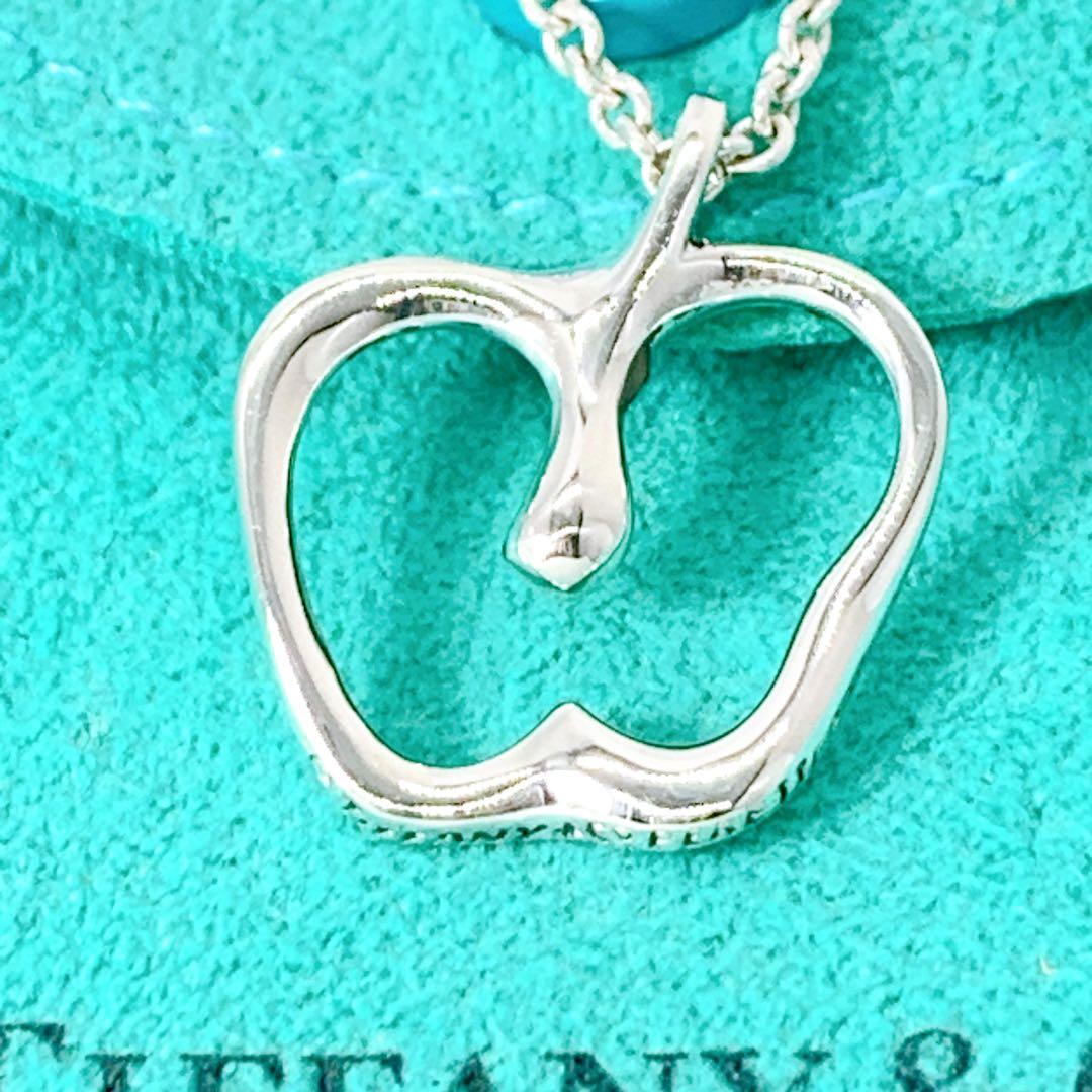 美品 ティファニー アップル りんご ネックレス シルバー925 - メルカリ