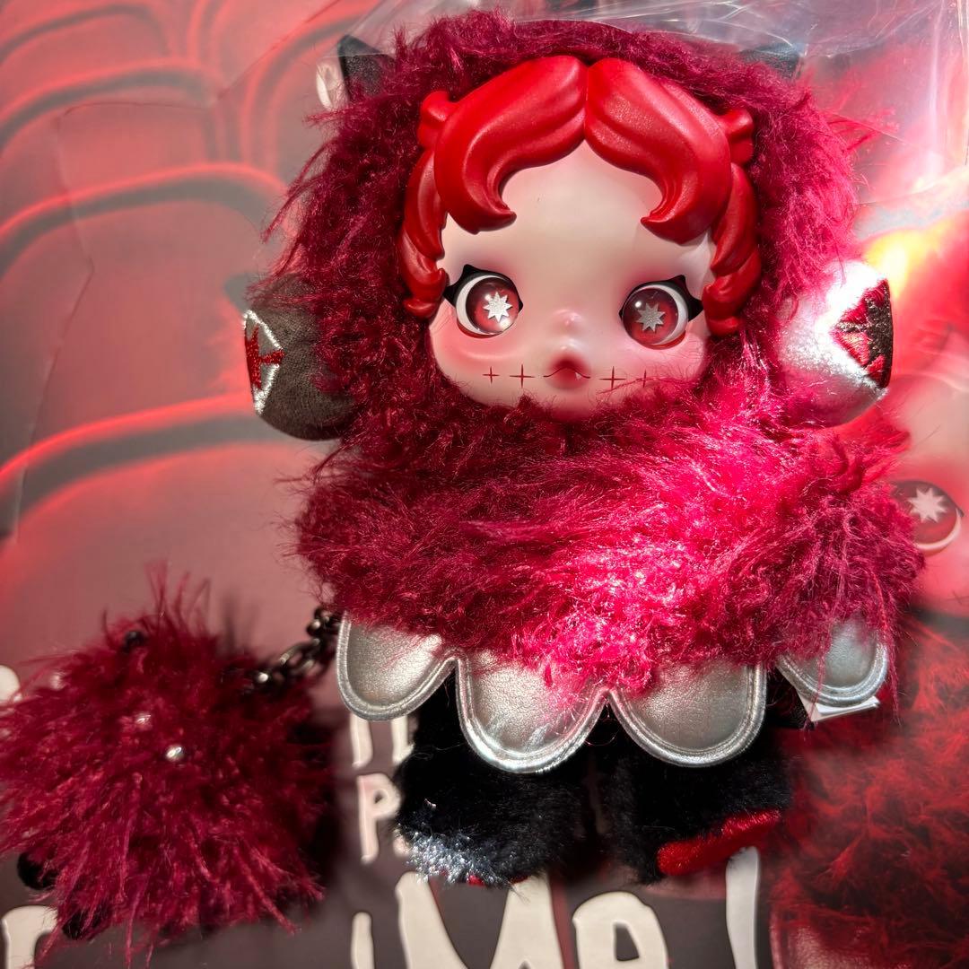 あ*い様 スカルパンダ新作ぬいぐるみペンダント【Chomp】チョンプ