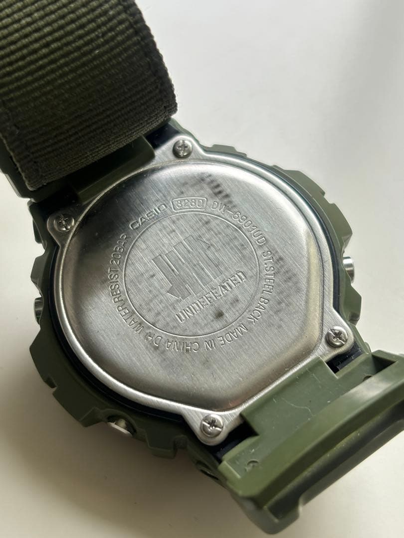 コラボ/G-SHOCK/DW-6901UD/UNDEFEATED/別注/30周年 - メルカリ