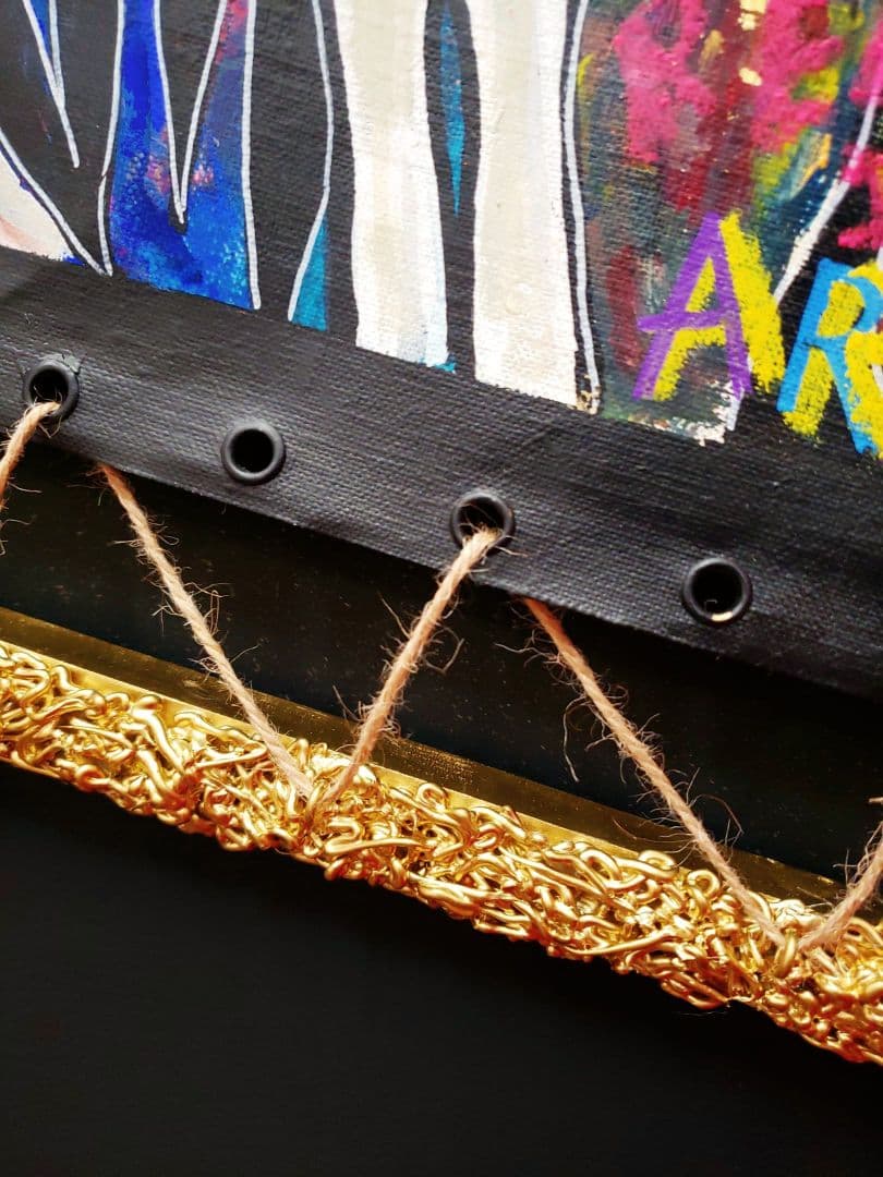 【メッセージアート】MESSIAH（救世主）《F40号》