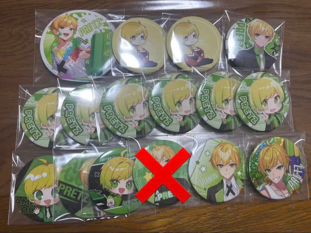 AMPTAK ぷりっつ　缶バッジ　ヴィレッジヴァンガード ヴィレヴァン　ぷりあま 重大告知】ヴィレッジヴァンガード×ぷりあまコラボ『ぶっちゃけ話し