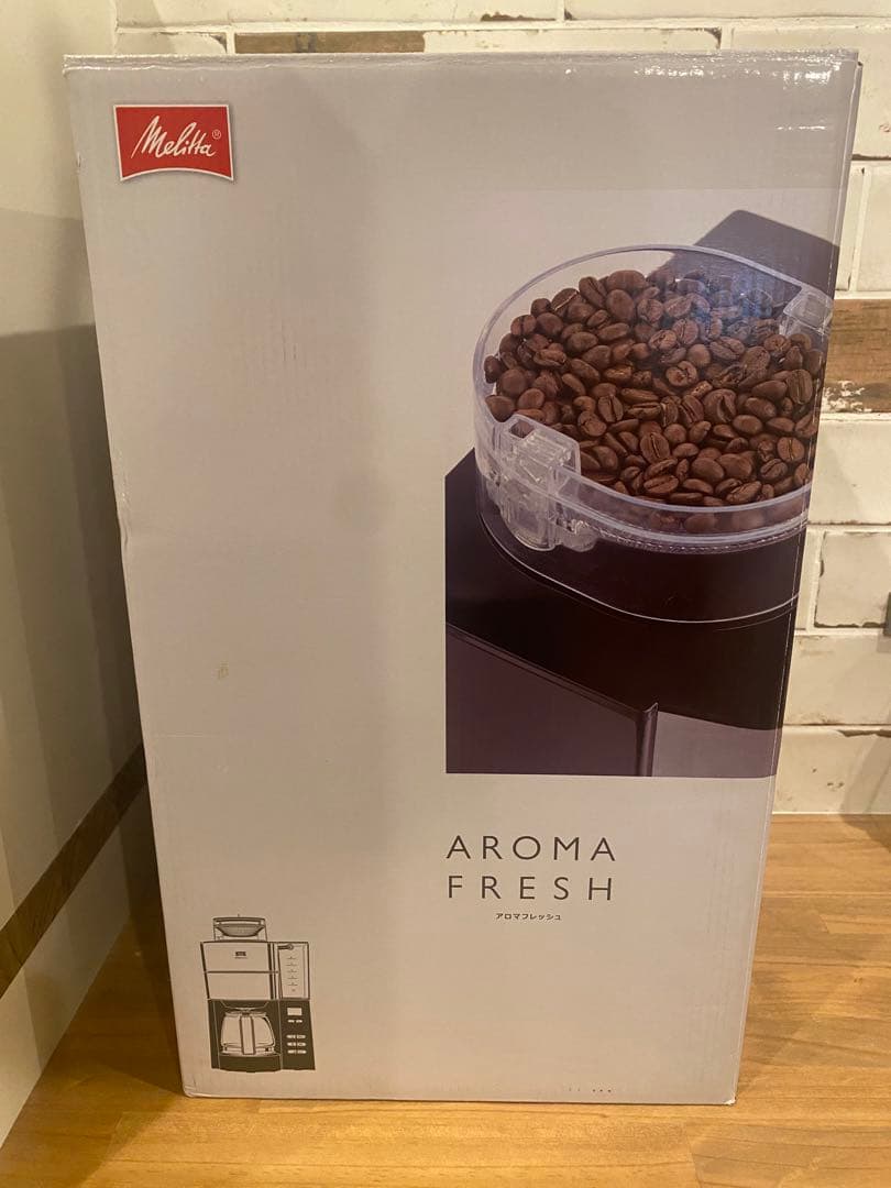 メリタ　アロマフレッシュ ミル付きコーヒーメーカーAFG622-1B 楽天市場】【公式】メリタ アロマフレッシュ ミル付 全自動 コーヒー