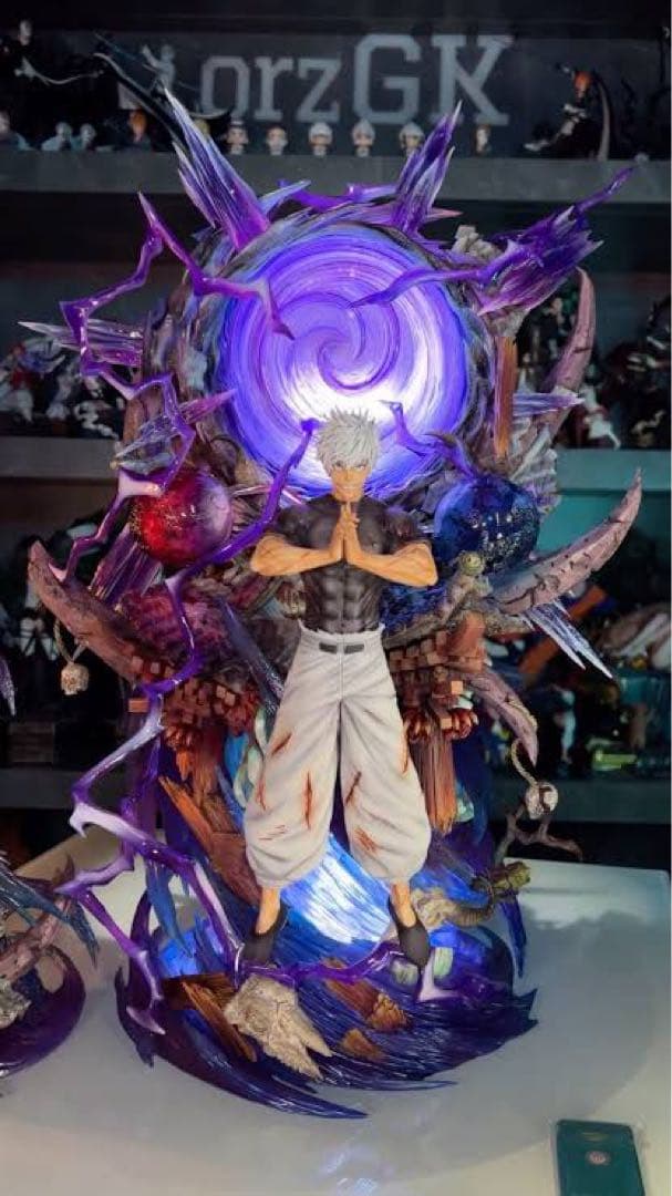 ☆DX版 五条悟 呪術廻戦 フィギュア ガレージキット スタチュー 夏油傑