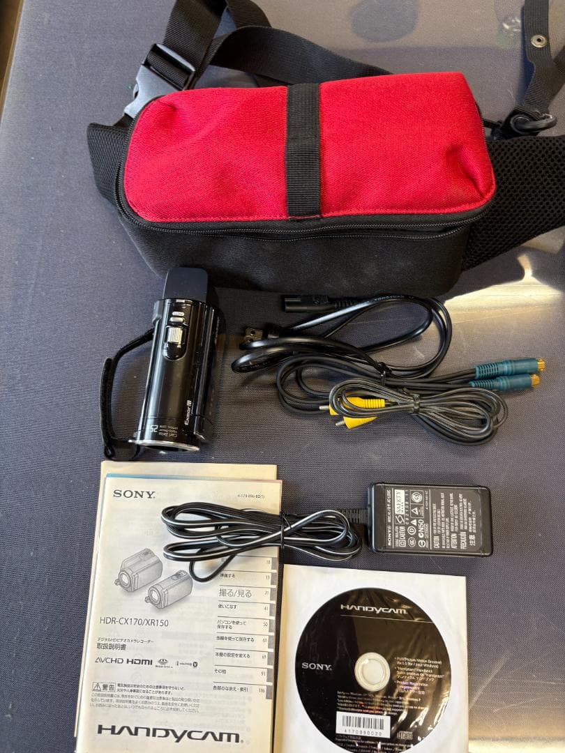 SONY HDR-CX170/XR150 本体と付属品 HDR-CX170 主な仕様 | デジタルビデオカメラ Handycam ハンディカム