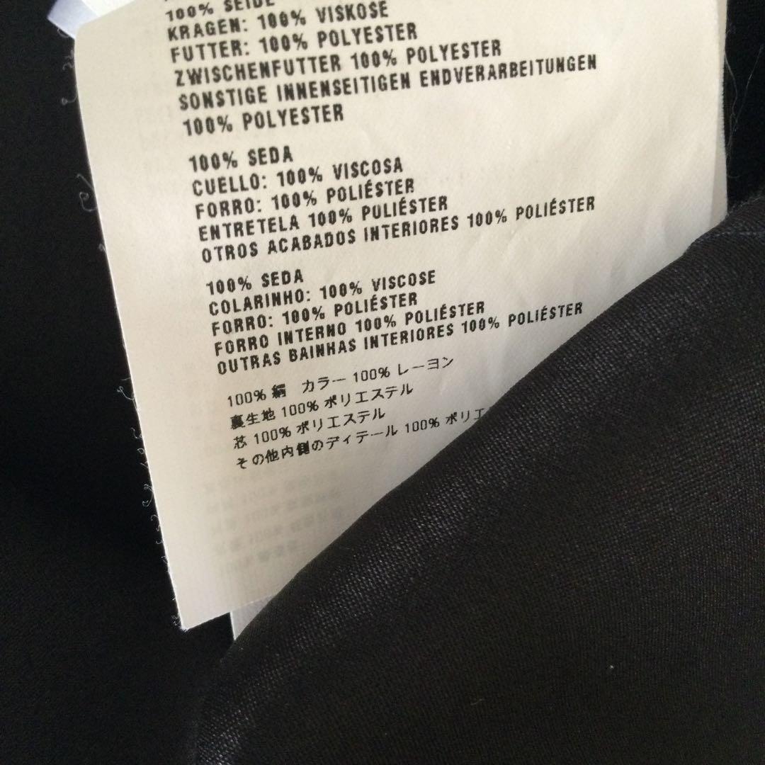 MIUMIU ブラックワンピース シルク かわいい 結婚式 38 美品 匿名送込