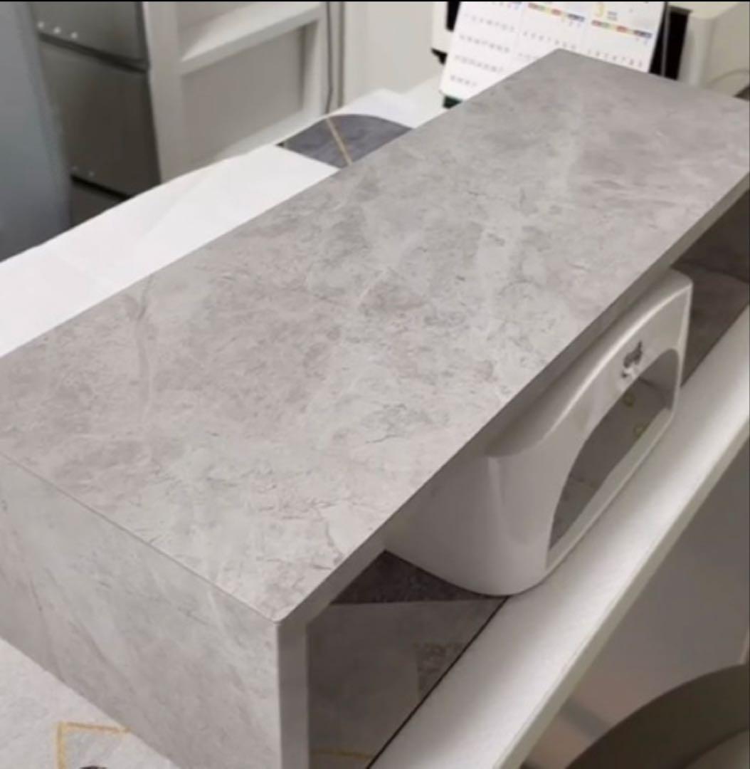 ネイルアームレスト 井出木工 グレーマーブル調ディスプレイスタンド