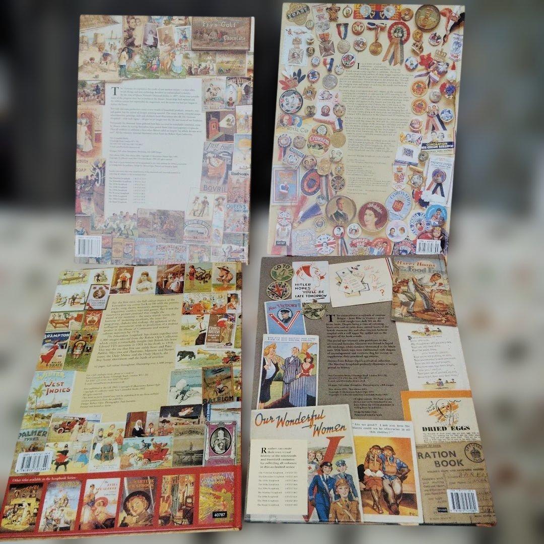 希少品ロバート・オピー編纂 スクラップブック コレクション4冊まとめ