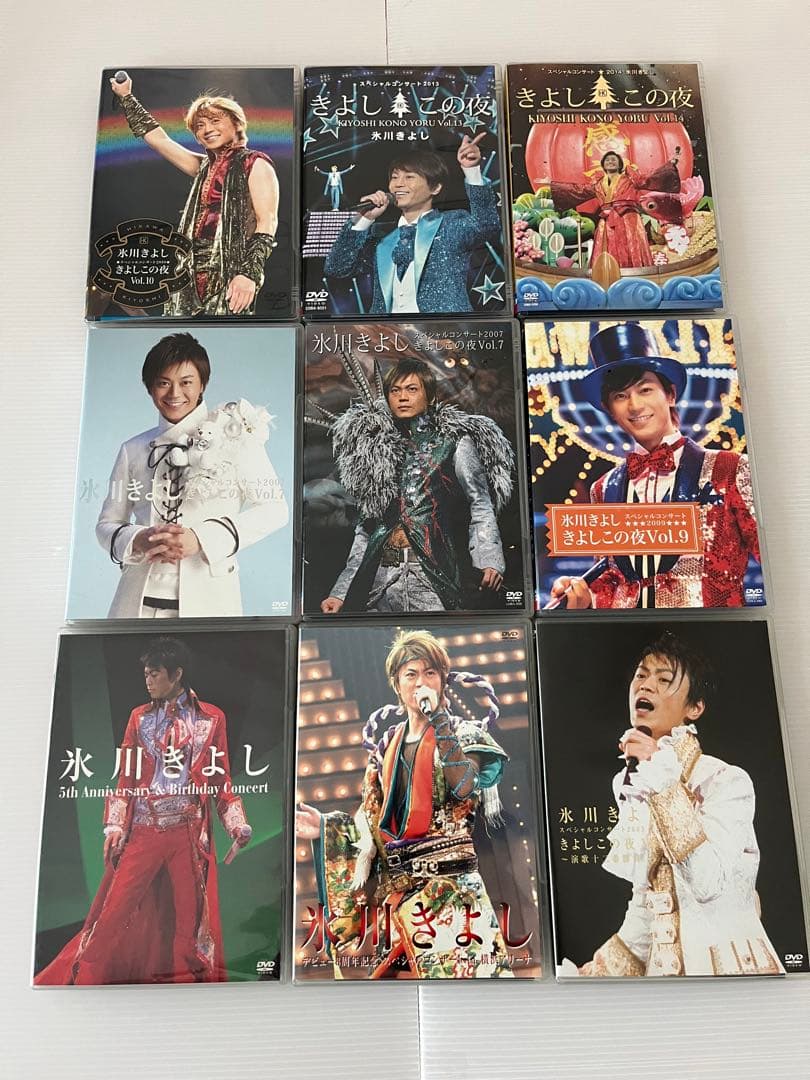 氷川きよし　　DVD スペシャルコンサート　LIVE9枚セット 氷川きよしスペシャルコンサートDVD入荷!!｜ ハードオフ三河安城店