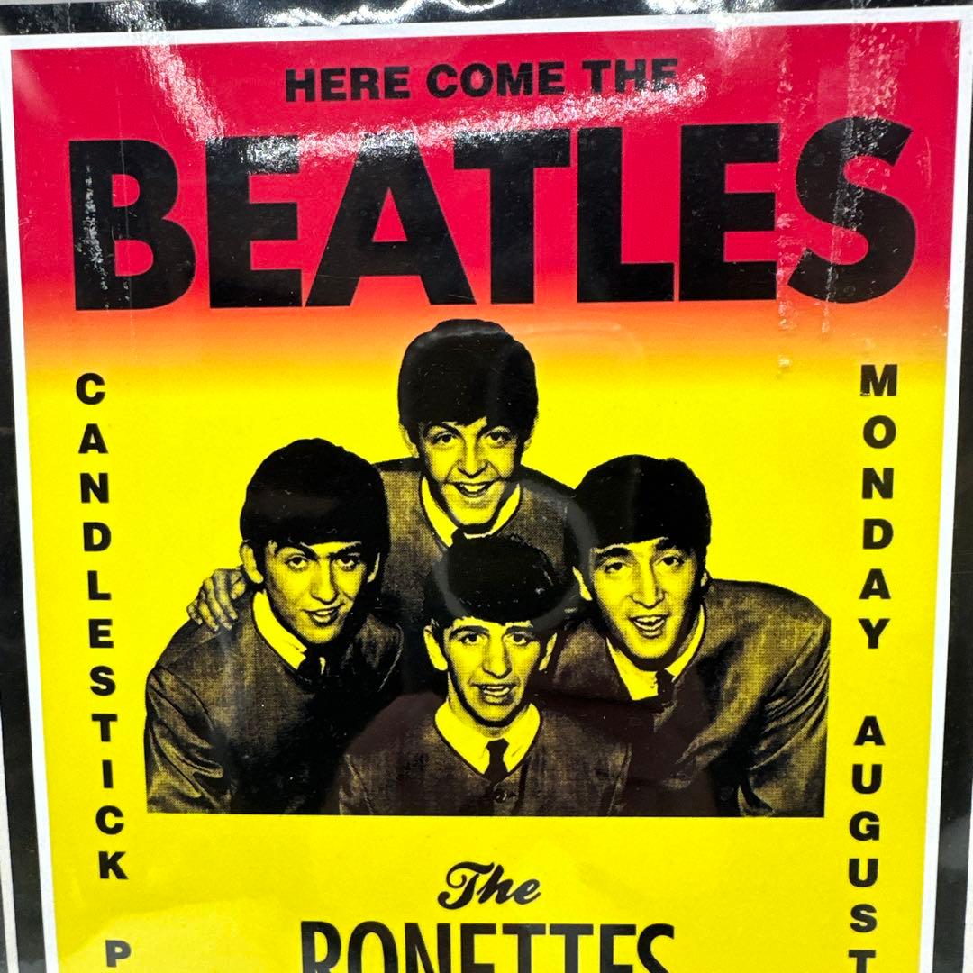 BEATLES シェイ・スタジアム コンサートポスター 1966 - メルカリ