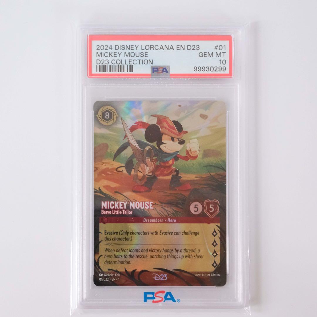 ディズニーロルカナ　ミッキーマウス　プロモ　 PSA10 Disney - PSA10 ロルカナ ミッキーマウスの通販 by clothing