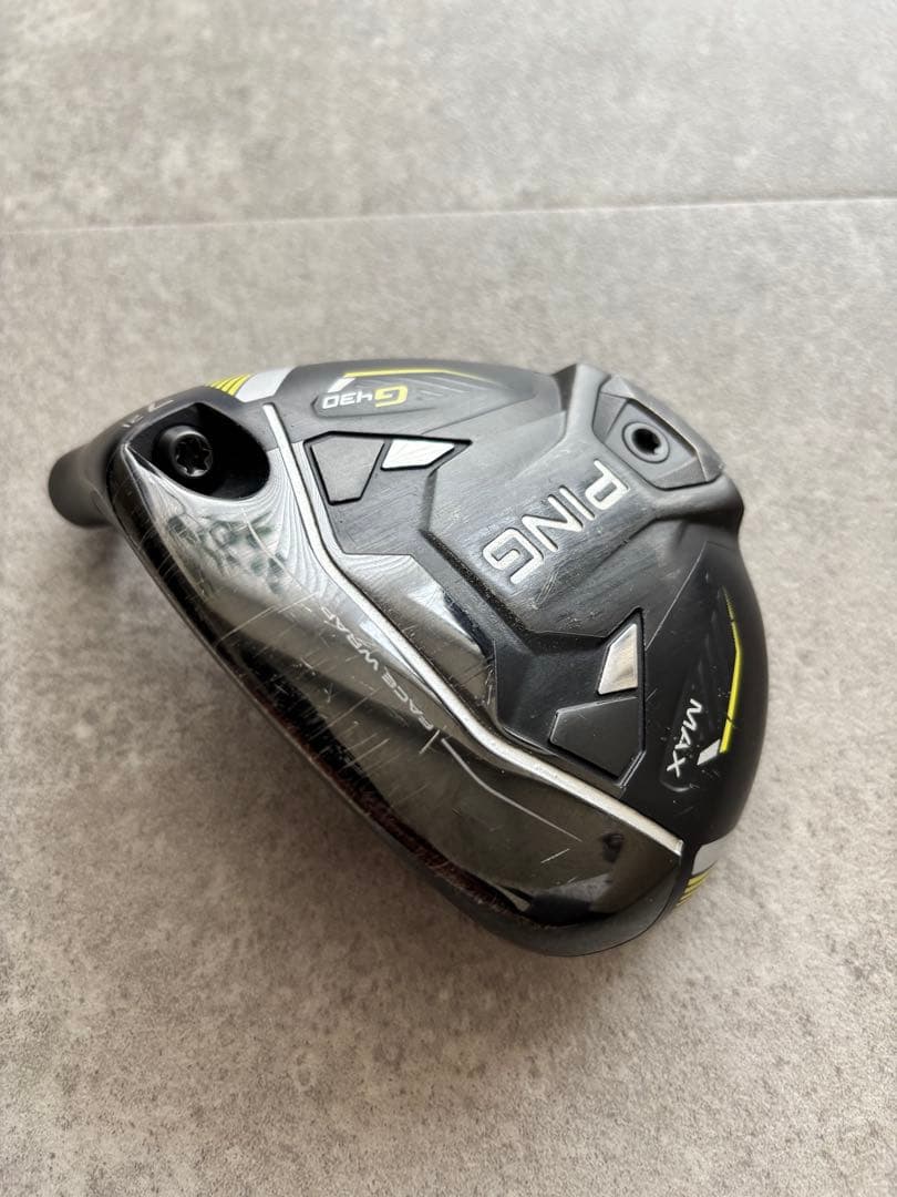 超人気 PING G430 MAX 7W ヘッドのみ カバー付 ピン - メルカリ