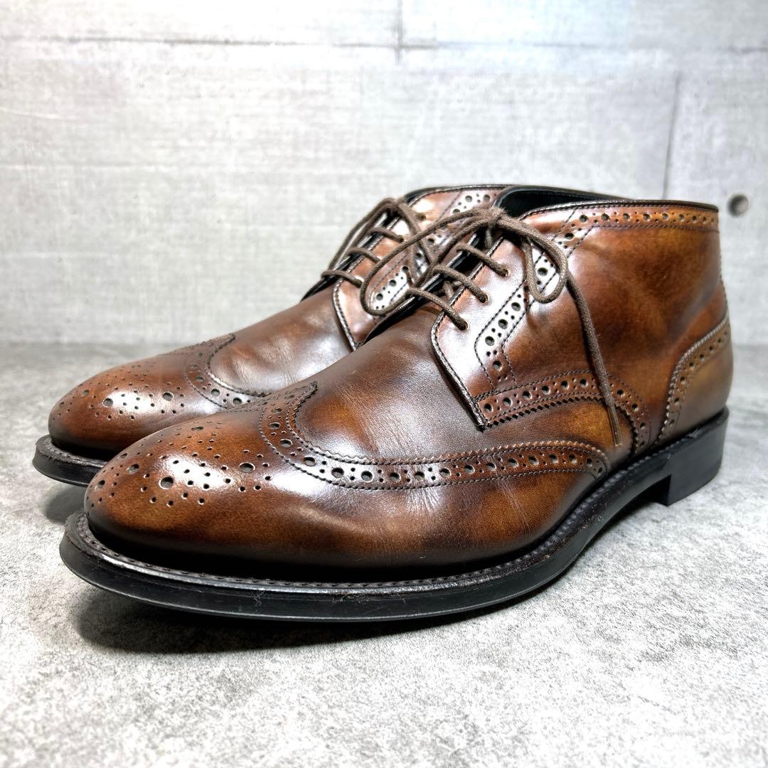 極美品✨【REGAL】チャッカブーツ/21ER/メダリオン/ウイングチップ