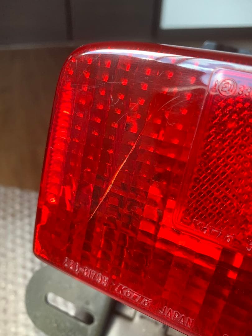 XJ400 純正リアフェンダー テールランプ インナーフェンダーセット