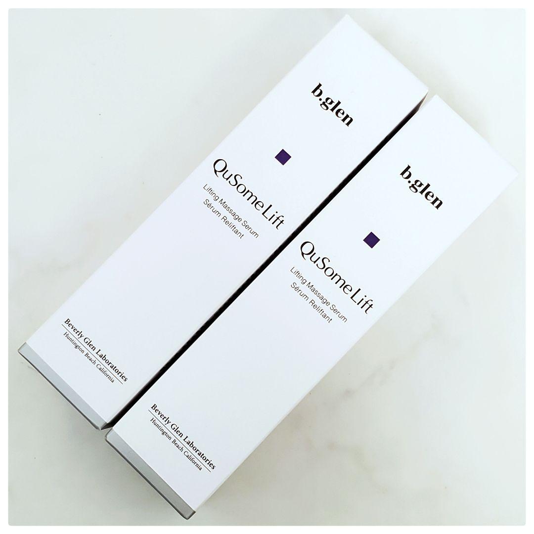 未使用 b.glen QuSomeLift リフト セラム 美容液 60g 2個 QuSomeリフト | スキンケア化粧品・サイエンスコスメのビーグレン（b