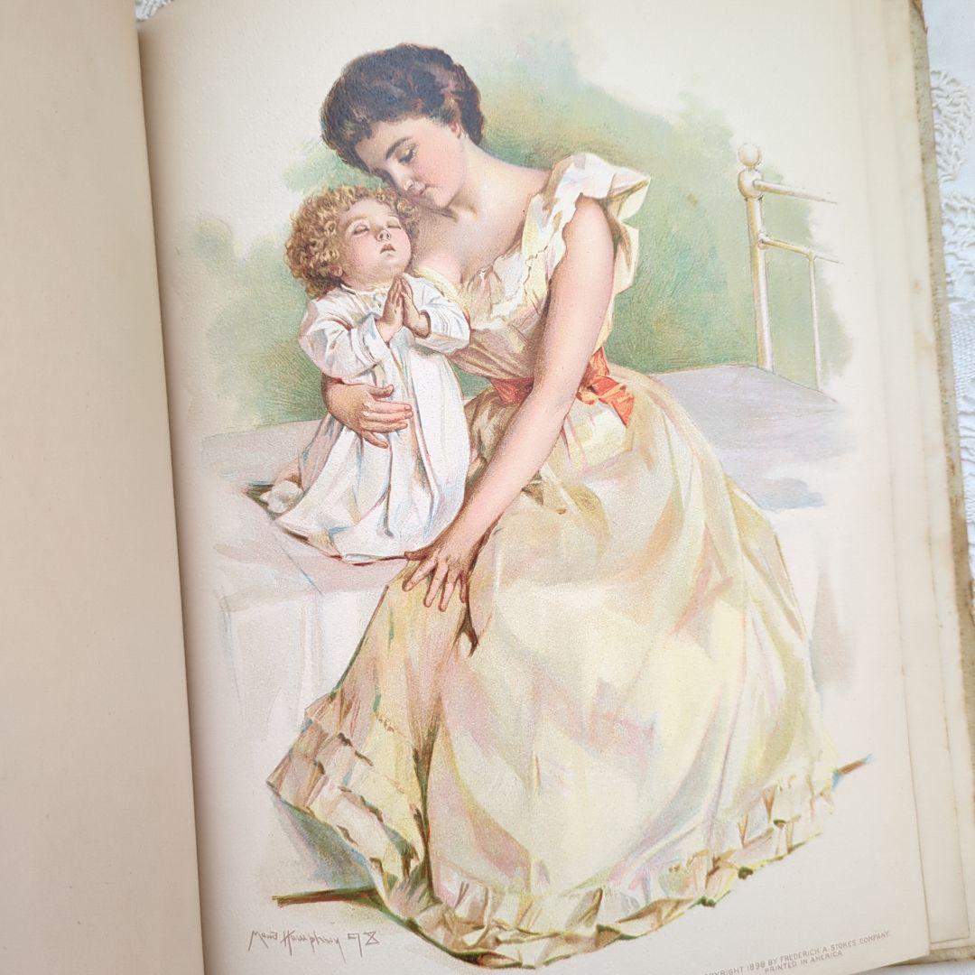 超稀少1898モードハンフリー絵本 洋書 児童書 ヴィクトリアン アンティーク