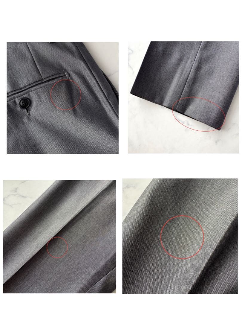 プーさん 様専用 D&G ドルチェ&ガッバーナ ドルガバ スーツ グレー 44