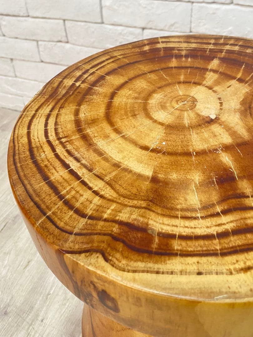 ⭐️【全国送料無料】 定価5万円 Virod スツール サイド テーブル 純木