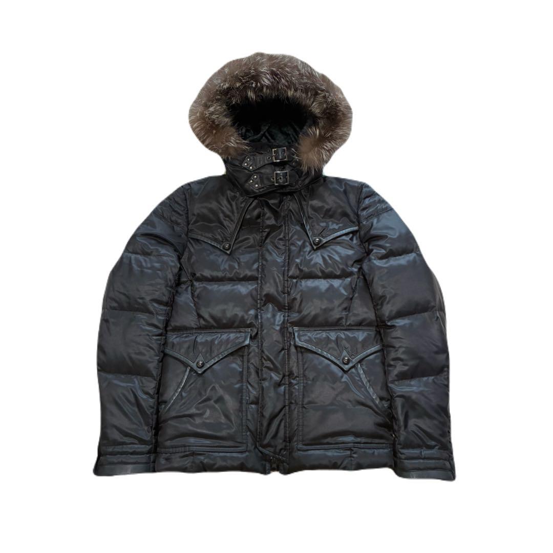 最高級素材y2k archive ファーダウンジャケット2wayイタリア製 美品