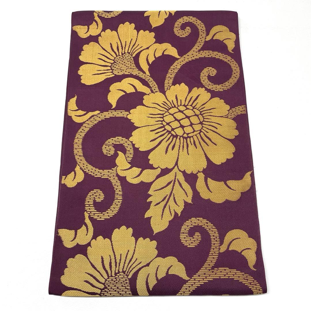 A1838 ○高級 正絹 六通 京袋帯 袋名古屋帯 - メルカリ