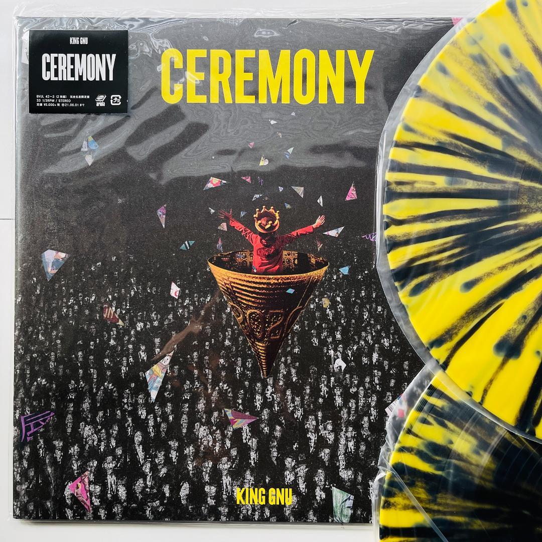 初回限定盤 レコード King Gnu Ceremony キングヌー 常田大希 - メルカリ
