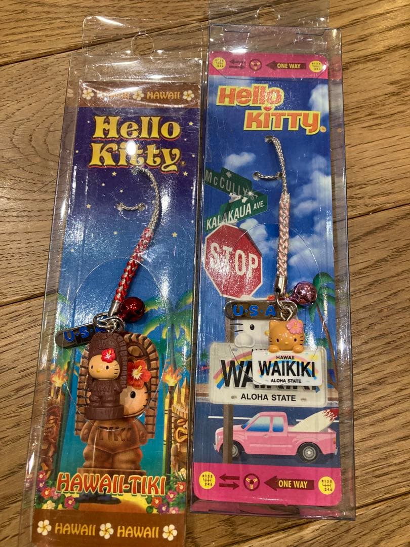 ハローキティ ハワイ・ティキ ストラップ︎ご当地キティ-日本公式