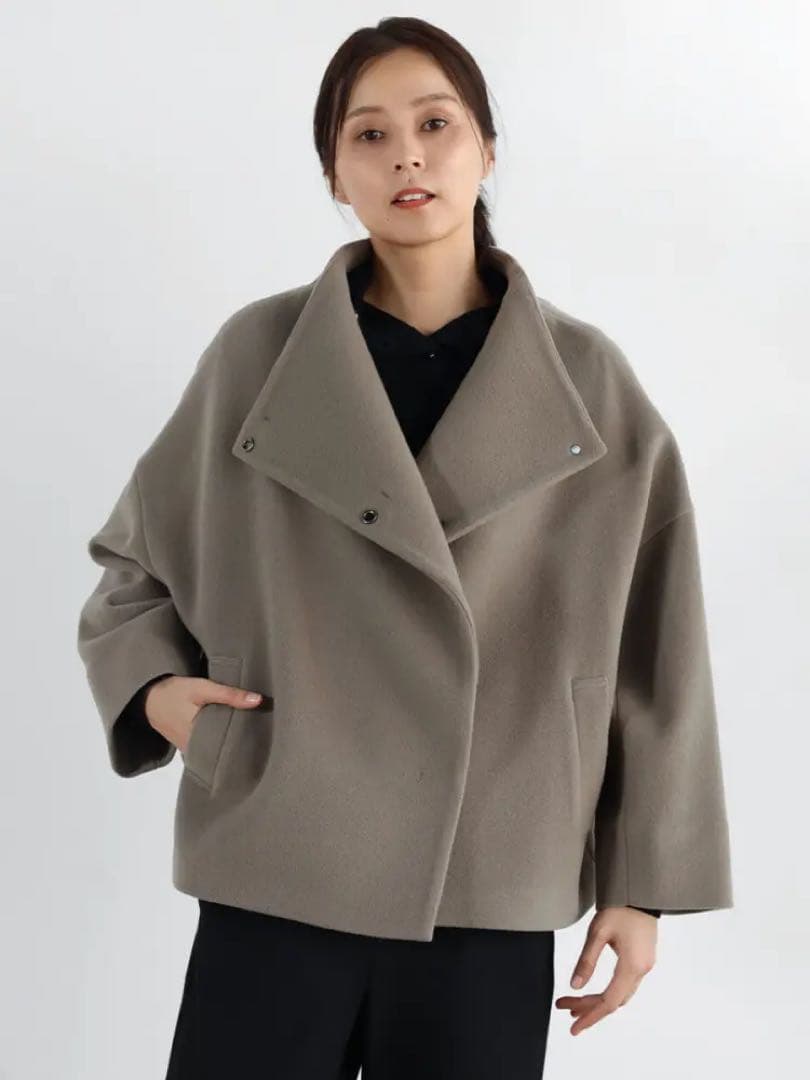 CLOVE スタンドカラーショートウールコート スタンドカラーショートウールコート | クローブ(CLOVE) | マルイ