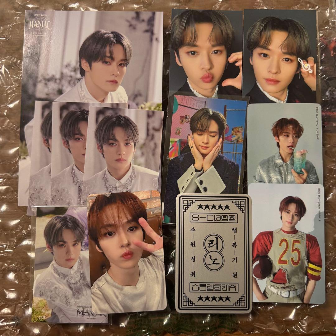 StrayKids スキズ リノ トレカ ラントレ ステッカー 公式のみ - メルカリ
