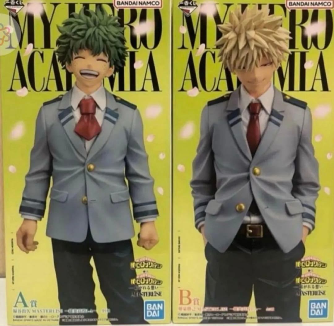 一番くじ ヒロアカ 紡がれる想い A賞 緑谷出久 B賞 爆豪勝己