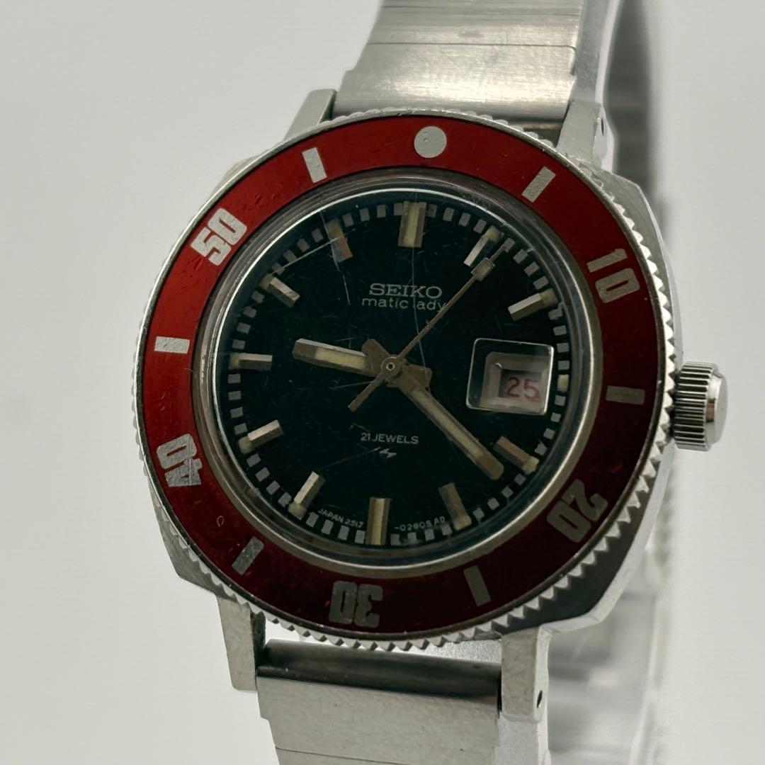 【希少】セイコー　レディース　自動巻　2517-3270 希少 Yahoo!オークション -「セイコー 2517」の落札相場・落札価格