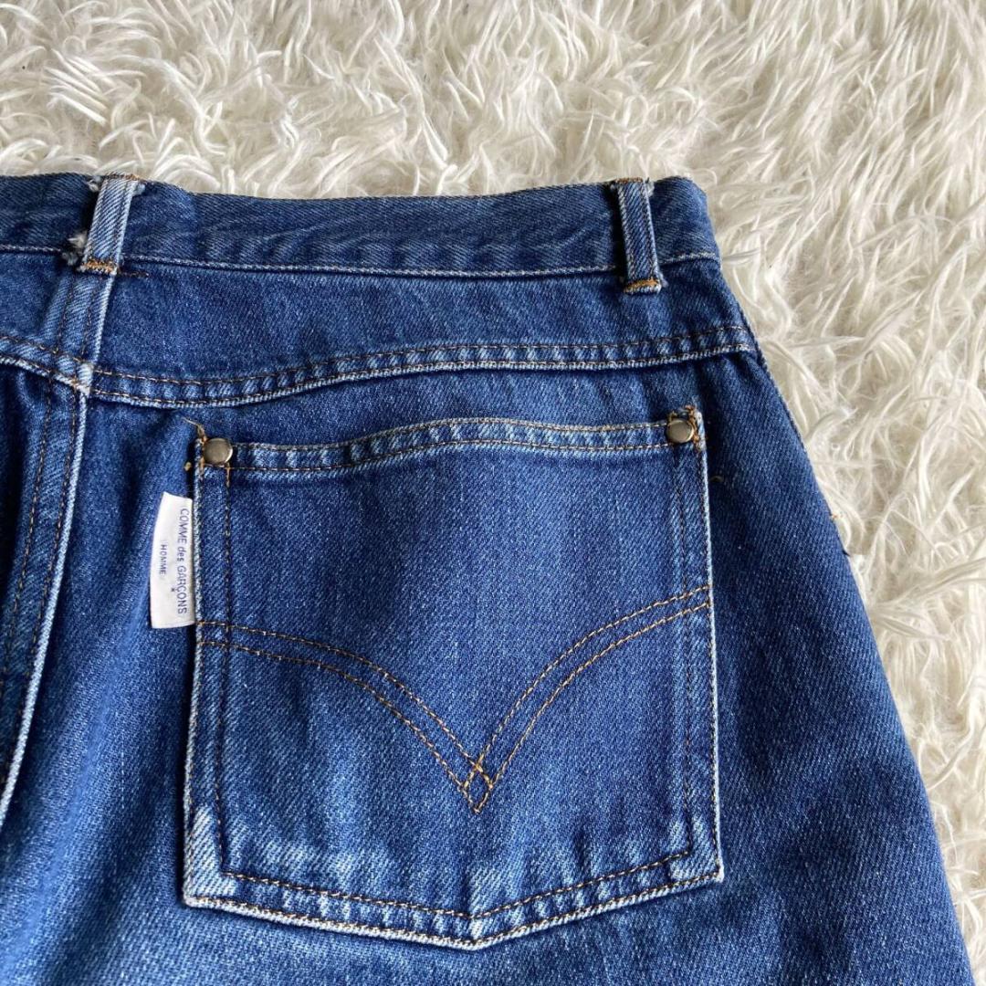 1980s】川久保玲本人期 コムデギャルソンオム デニムパンツ ジーンズ